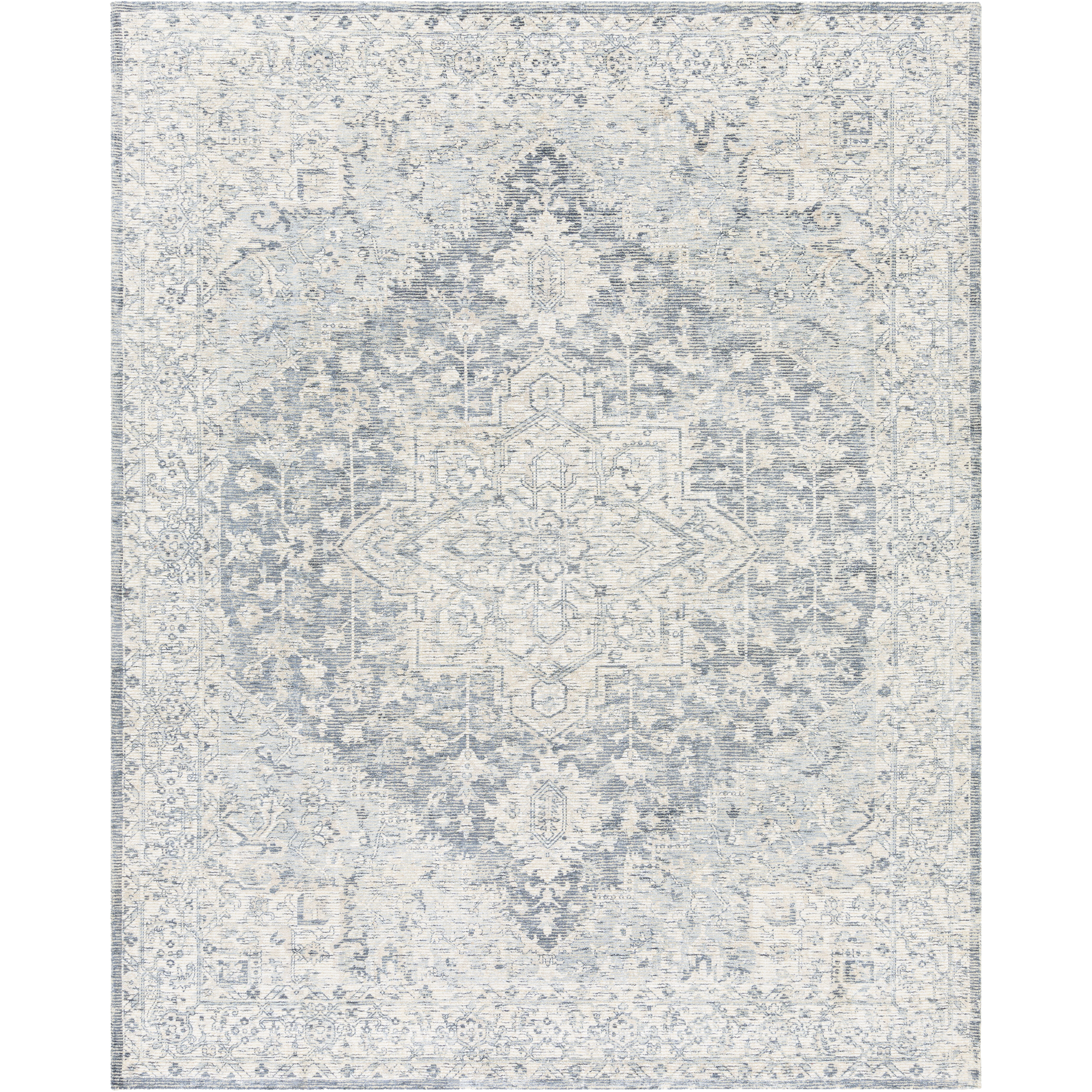 Emerson 120 X 96 inch Denim Rug, Rectangle