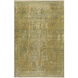 Decretas 120 X 96 inch Brown and Yellow Area Rug, Wool