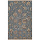 Farrar 36 X 24 inch Aqua Rug, Rectangle
