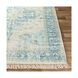 Sabene 36 X 24 inch Aqua Rug, Rectangle