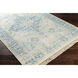 Sabene 36 X 24 inch Aqua Rug, Rectangle