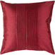 Edwin 22 X 22 inch Burgundy Pillow Kit, Square