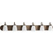 Virgilia 6 Light 48 inch Antique Bronze Bath Vanity Wall Light