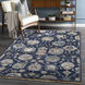 Farrar 120 X 96 inch Navy Rug, Rectangle