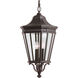 Quade 3 Light 12 inch Grecian Bronze Outdoor Hanging Lantern