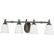 Juno 4 Light 33 inch Venetian Bronze Bath Vanity Wall Light, Delta
