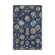 Farrar 36 X 24 inch Navy Rug, Rectangle