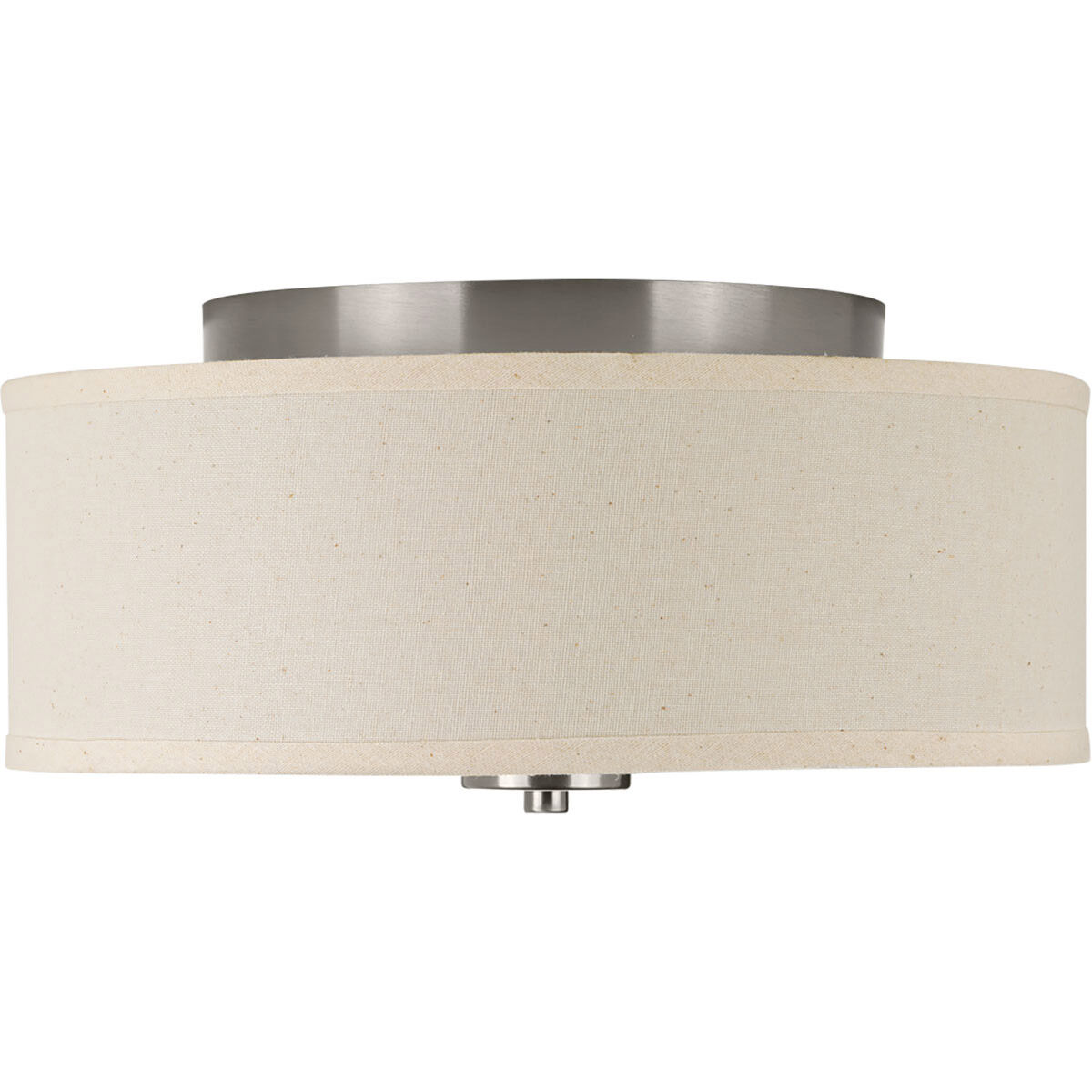 Mark LED 13 inch Brushed Nickel Flush Mount Ceiling Light, Progress LED