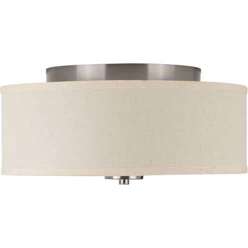 Mark LED 13 inch Brushed Nickel Flush Mount Ceiling Light, Progress LED