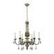 Katherine 6 Light 28 inch Aged Gray Chandelier Ceiling Light