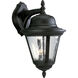 Marcellus 2 Light 19 inch Textured Black Outdoor Wall Lantern, Large