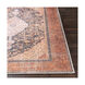 Ivory 35 X 24 inch Brick Red Rug, Rectangle