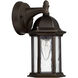 Severinus 1 Light 10 inch Old Bronze Outdoor Wall Lantern