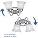 Clarence 2 Light 11.75 inch Polished Chrome Bath Vanity Wall Light