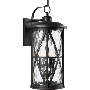 Morrison 4 Light 26.88 inch Antique Bronze Outdoor Wall Lantern