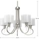 Beardsley 5 Light 25 inch Brushed Nickel Chandelier Ceiling Light