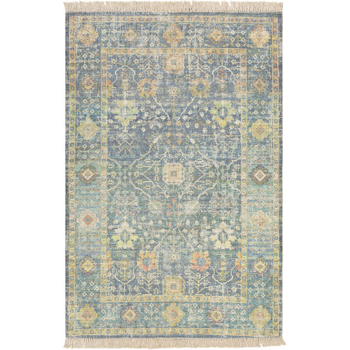 Sabene 48 X 27 inch Ink Blue Rug, Rectangle