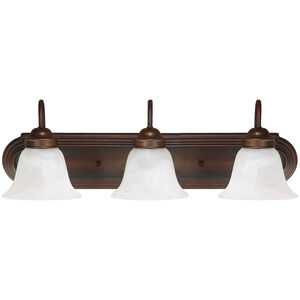 Booker 3 Light 24 inch Burnished Bronze Vanity Light Wall Light
