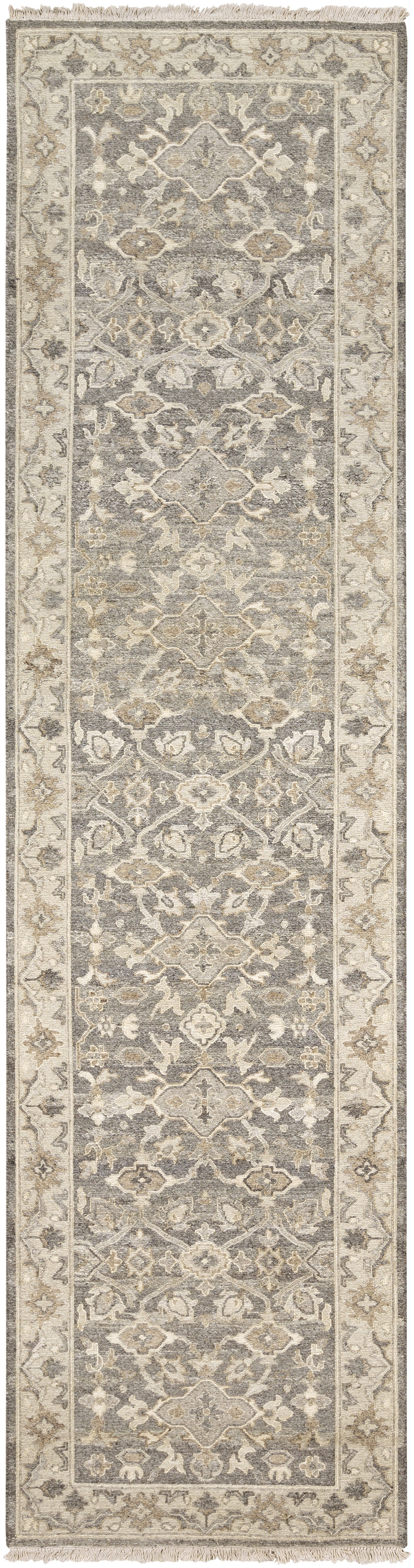 Nigel 120 X 30 inch Medium Gray Rug, Runner