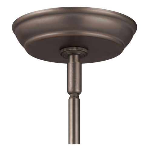 Chancellor 1 Light 7.75 inch Antique Bronze Outdoor Pendant