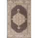 Luella 102 X 66 inch Camel/Light Gray/Medium Gray/Dark Brown/Ivory Rugs, Wool