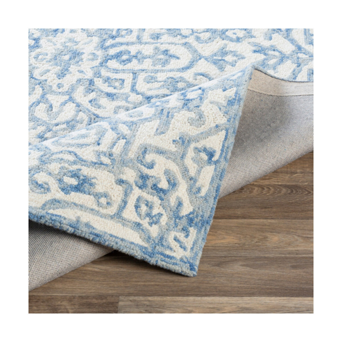 Kadenza 90 X 60 inch Denim Rug, Rectangle