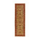 Beverly 96 X 30 inch Burgundy/Tan/Camel/Dark Brown/Khaki Rugs, Wool