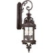Fay 4 Light 30 inch Old Bronze Outdoor Wall Sconce