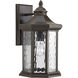 Shipley 1 Light 16 inch Antique Bronze Outdoor Wall Lantern, Large