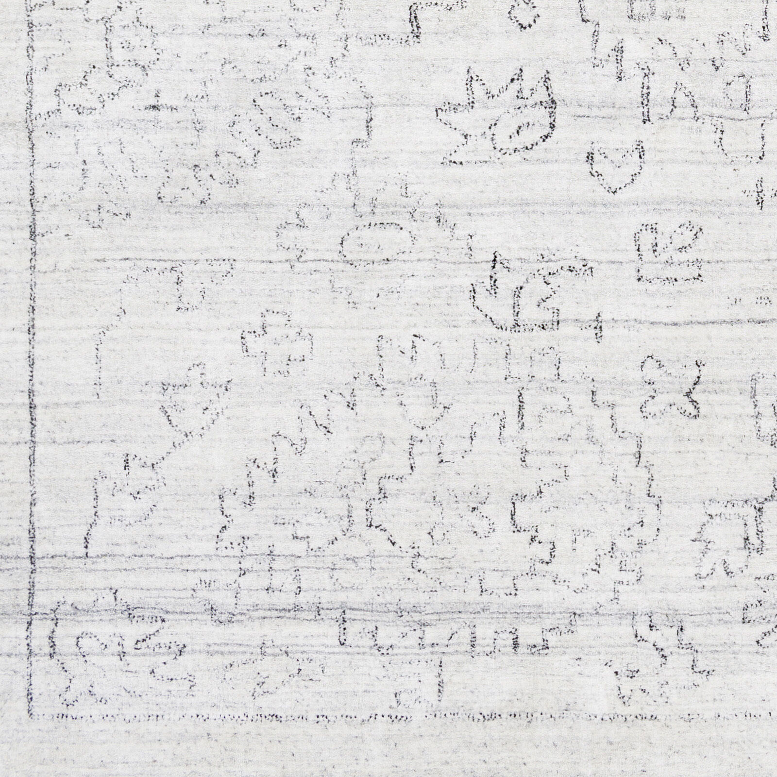 Estelle 120 X 96 inch White Rug, Rectangle