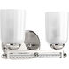 Duffy 2 Light 13.38 inch Polished Nickel Bath Vanity Wall Light, Design Series