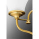 Erskine 3 Light 23.5 inch Brushed Bronze Chandelier Ceiling Light