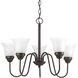 Cady 5 Light 23 inch Antique Bronze Chandelier Ceiling Light