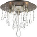 Kenley 5 Light 16 inch Antique Bronze Flush Mount Ceiling Light