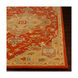 Edda 48 inch Rust/Tan/Camel/Medium Gray Rugs, Wool