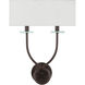Junius 2 Light 13 inch Wall Sconce Wall Light