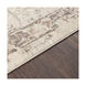 Kendrick 36 X 24 inch Medium Gray/Charcoal/Dark Brown/Camel/Ivory Rugs, Rectangle