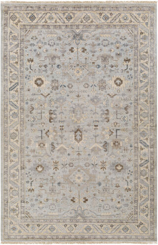 Poppy 156 X 108 inch Ice Blue Rug, Rectangle