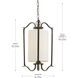 Mark 1 Light 14.75 inch Antique Bronze Pendant Ceiling Light, Large