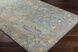 Lester 36 X 24 inch Aqua Rug, Rectangle