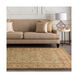 Cedric 96 X 60 inch Camel/Khaki/Ivory/Dark Brown Rugs, Wool