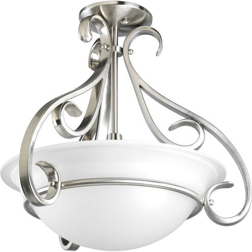 Slade 3 Light 18 inch Brushed Nickel Foyer Pendant Ceiling Light