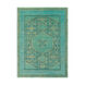 Loren 132 X 96 inch Medium Green Rug, Rectangle