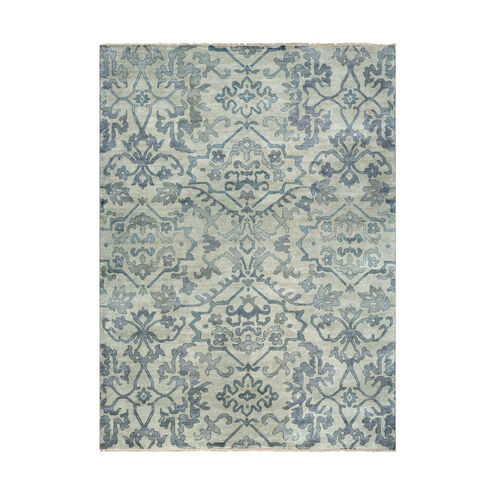 Fantasia 156 X 108 inch Blue Rug, Rectangle
