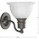 Beacher 1 Light 7.63 inch Antique Bronze Bath Vanity Wall Light