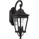 Quade 2 Light 20.5 inch Black Outdoor Wall Lantern
