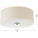 Mark LED 13 inch Brushed Nickel Flush Mount Ceiling Light, Progress LED