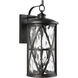 Morrison 3 Light 22.25 inch Antique Bronze Outdoor Wall Lantern