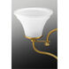 Erskine 3 Light 23.5 inch Brushed Bronze Chandelier Ceiling Light