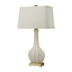Major 34 inch 150.00 watt Aged Brass Table Lamp Portable Light